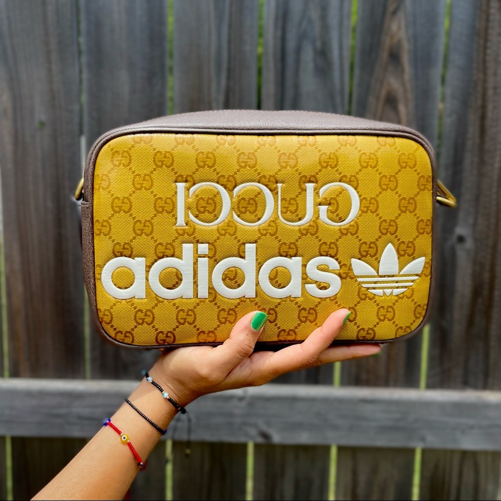 In Hand! Gucci x adidas Small Shoulder Bag